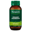 Thompson's Organic Magnesium Tablets - 120 Count, High Absorption