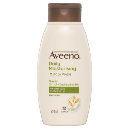 Aveeno Daily Moisturizing Body Wash for Sensitive Skin, 354ml