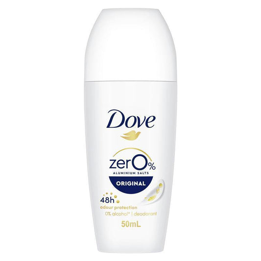 Dove 0% Aluminium Original Deodorant Roll-On 50ml