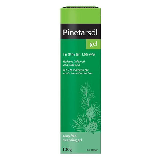 Pinetarsol Cleansing Gel 100g – Soothes Itch, Eczema & Sensitive Skin