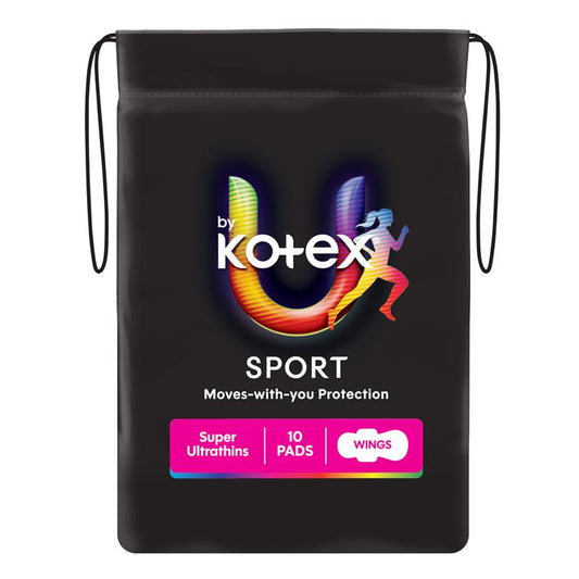 U by Kotex Sport Ultrathin Super Absorbent Pads, 10 Pads – view 2 - Auzzistore