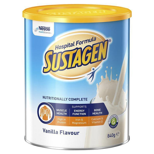 Sustagen Hospital Formula Vanilla High Protein Supplement 840g