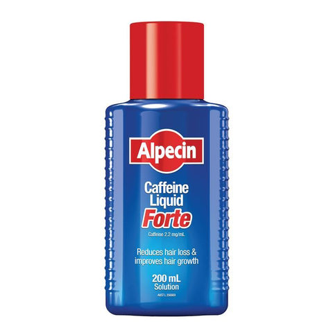 Alpecin Caffeine Liquid Forte 200ml - Natural Hair Growth Booster - Auzzistore