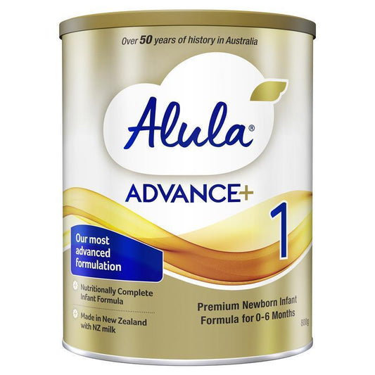 Alula Advance+ Stage 1 Newborn Infant Formula 0-6 Months 800g - Premium Nutrition for Your Baby