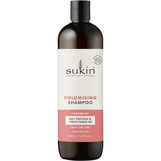 Sukin Volumising Shampoo 500ml - Elevate Your Hair's Body - Auzzi Store