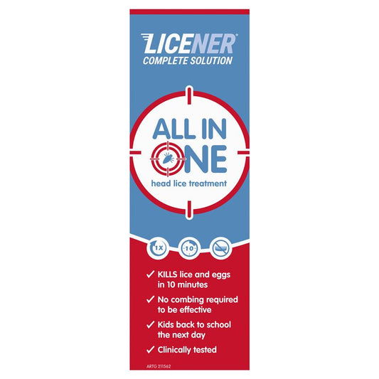 Licener All-in-One Head Lice Treatment 100ml-Auzzi Store