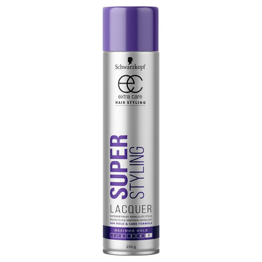Schwarzkopf Extra Care Super Styling Lacquer Extreme Hold 250g-Auzzi Store