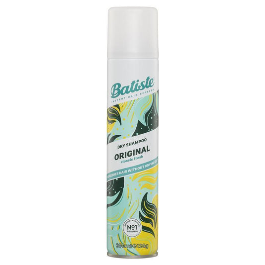 Batiste Original Dry Shampoo 200ml - Clean & Fresh Fragrance-Auzzi Store