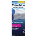 Clearblue Early Detection Pregnancy Test 7 Pack - Results 6 Days Early