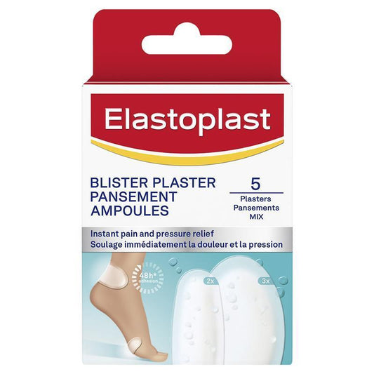 Elastoplast Blister Plaster Mix - 5 Pack for Effective Blister Care-Auzzi Store