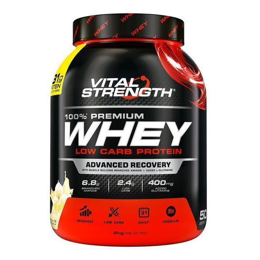 Vital Strength Launch Whey Protein - Vanilla Flavor (2kg)-Auzzi Store