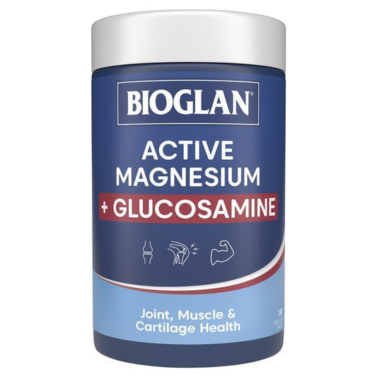 Bioglan Magnesium + Glucosamine 180 Tablets - Joint & Muscle Support - Auzzi Store