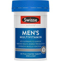 Swisse Ultivite Men’s Multivitamin 60 Tabs - B Vitamins, Zinc, Magnesium, Vit D