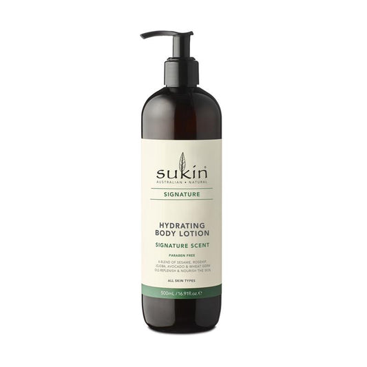 Sukin Signature Hydrating Body Lotion 500ml - Nourishing Moisture-Auzzi Store