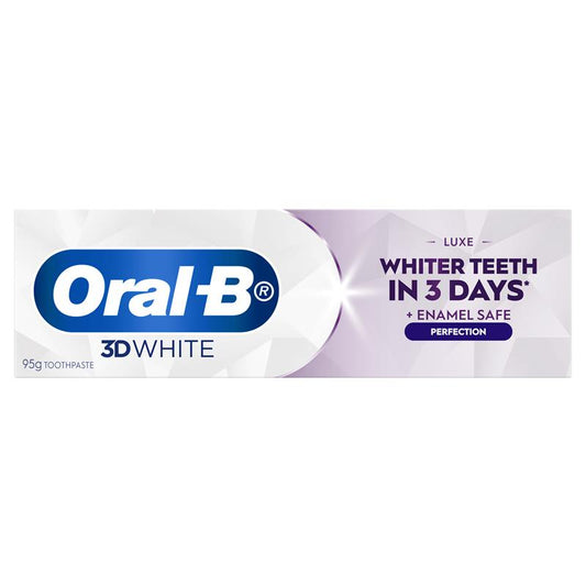 Oral-B 3D White Luxe Perfection Whitening Toothpaste 95g - Mint Flavor - Auzzi Store