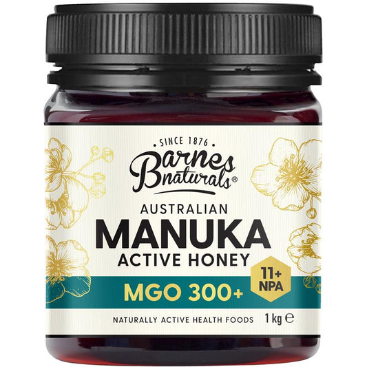 Barnes Naturals Australian Manuka Honey 1kg - MGO 300+