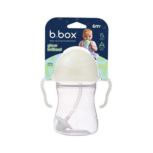 B.Box Sippy Cup Glow In The Dark 240ml - Fun & Functional - Auzzistore