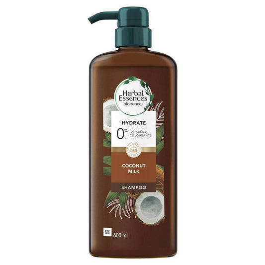 Herbal Essences Bio Renew Hydrate Coconut Milk Shampoo - 600ml - Auzzi Store