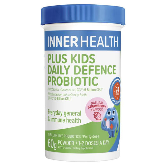 Inner Health Plus Kids Daily Defence Probiotic - 60g Powder for Immune Health