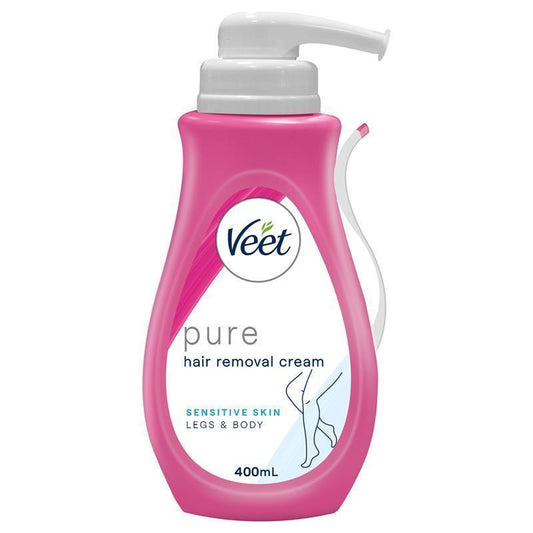 Veet Pure Hair Removal Cream for Sensitive Skin - 400ml-Auzzi Store