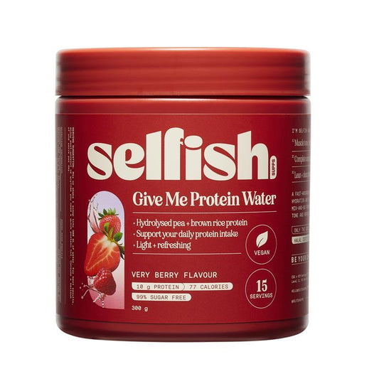 Selfish Give Me Protein Water - Very Berry Flavour (300g)