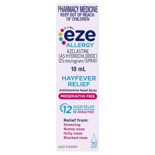 Eze Allergy Nasal Spray - 10ml - Auzzi Store