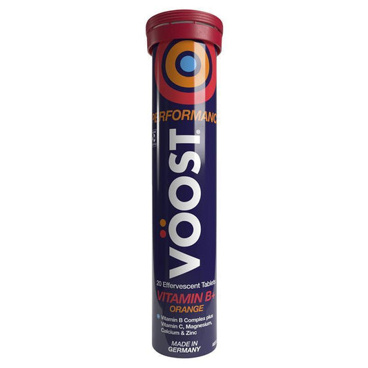 Voost Vitamin B+ Orange Effervescent Tablets - 20 Vegan Supplements