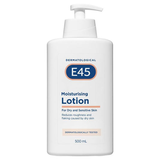 E45 Moisturising Lotion for Dry Skin - 500ml - Auzzi Store