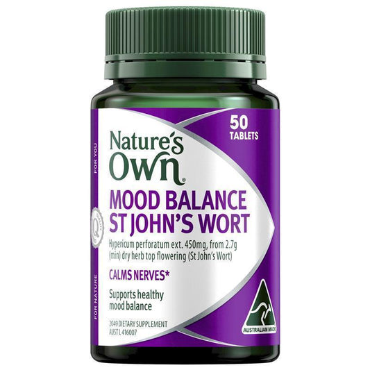 Nature's Own St John's Wort Mood Balance, 50 Tablets