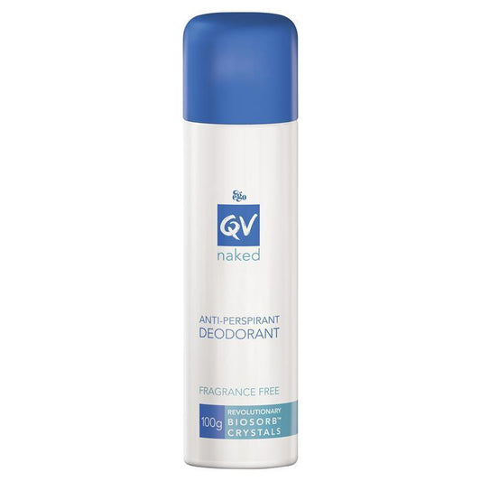QV Naked Fragrance-Free Anti-Perspirant Spray 100g for Sensitive Skin