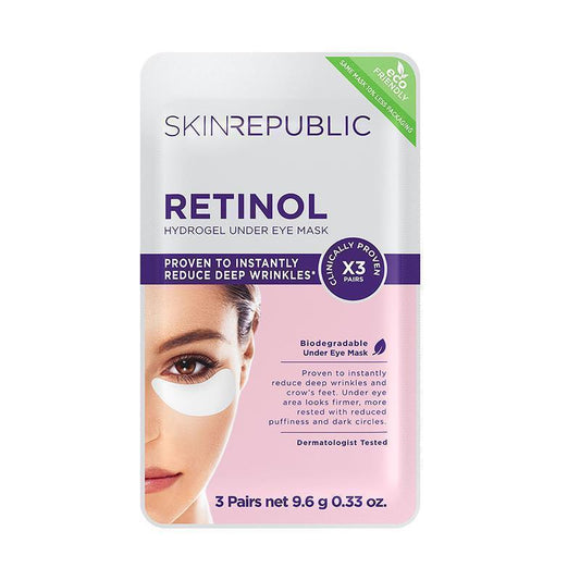Skin Republic 3 Pairs Retinol Hydrogel Under Eye Patches - Auzzi Store