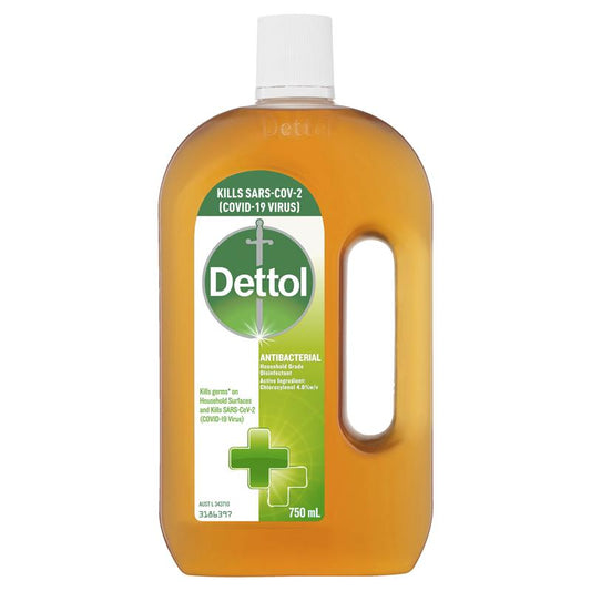 Dettol Antibacterial Household Disinfectant Liquid 750ml - Auzzistore