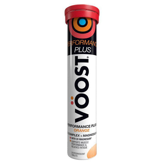 Voost Performance Plus Orange Effervescent Tablets - 20 Pack for Muscle Strength-Auzzi Store
