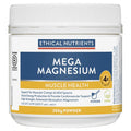 Ethical Nutrients Mega Magnesium - 200g Powder Citrus for Muscle Health