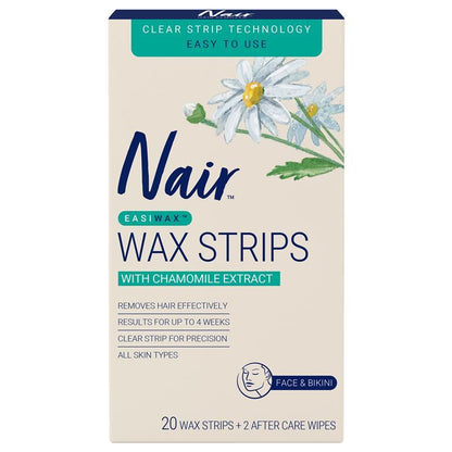 Nair Easiwax Mini Wax Strips 20 - Effortless Hair Removal-Auzzi Store