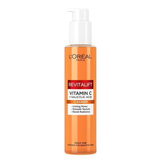 L'Oreal Paris Revitalift Clinical Vitamin C Cleanser 150ml - Brighten and Purify