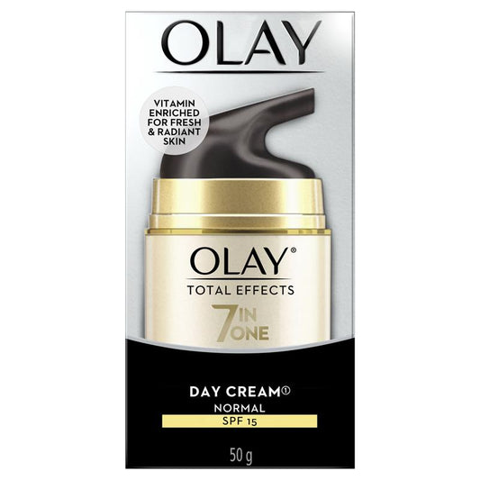 Olay Total Effects 7 In One Day Face Cream Normal SPF 15 50g - Anti-Aging Moisturizer-Auzzi Store