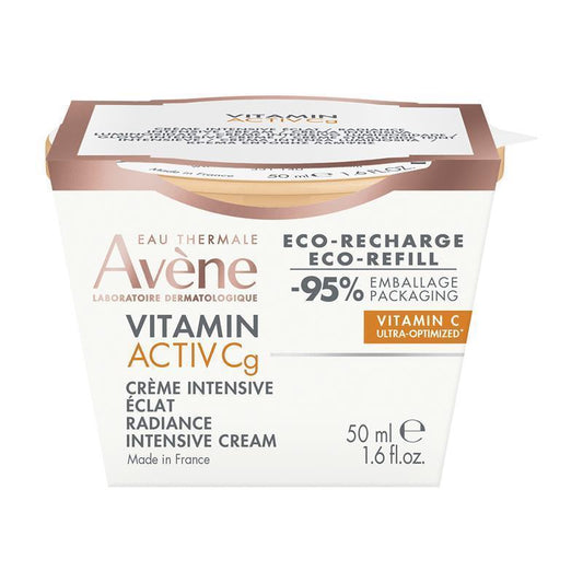 Avene Vitamin Activ Cg Radiance Intensive Cream 50ml Refill - Eco-Friendly Option