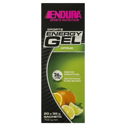 Endura Sports Energy Gel Citrus 35g - Boost Your Energy on the Go-Auzzi Store