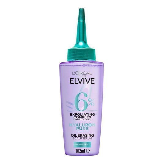 L'Oreal Elvive Hyaluron Pure Oil Erasing Scalp Serum 100ml - Total Scalp Cleanse