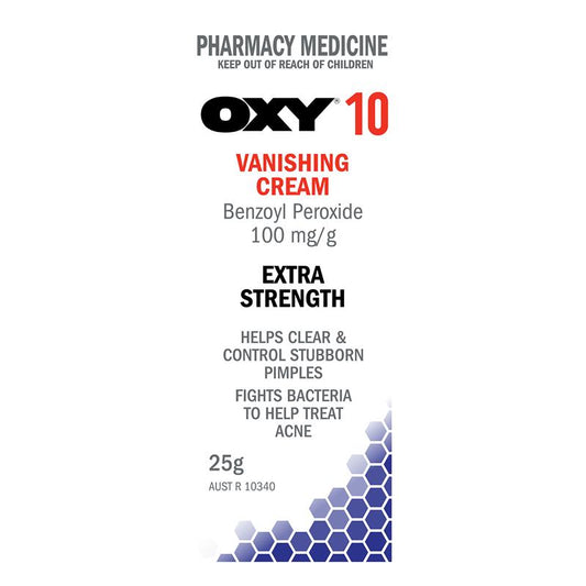 OXY 10 Vanishing Cream 25g - Acne Treatment Solution – view 2 - Auzzistore