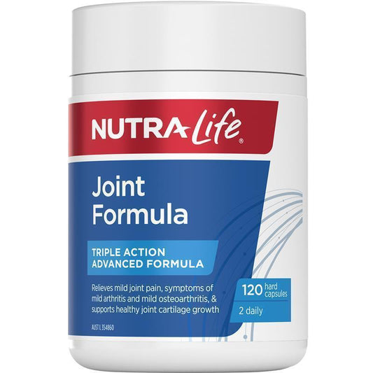Nutra-Life Joint Formula 120 Capsules - Triple Action for Joint Health