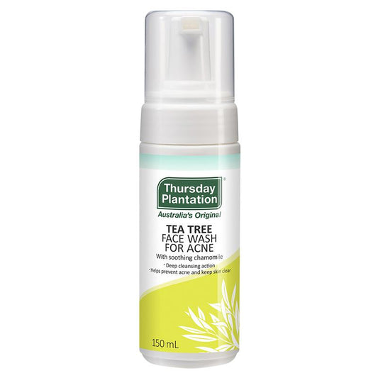 Thursday Plantation Tea Tree Acne Face Wash 150ml - Deep Cleansing Formula-Auzzi Store