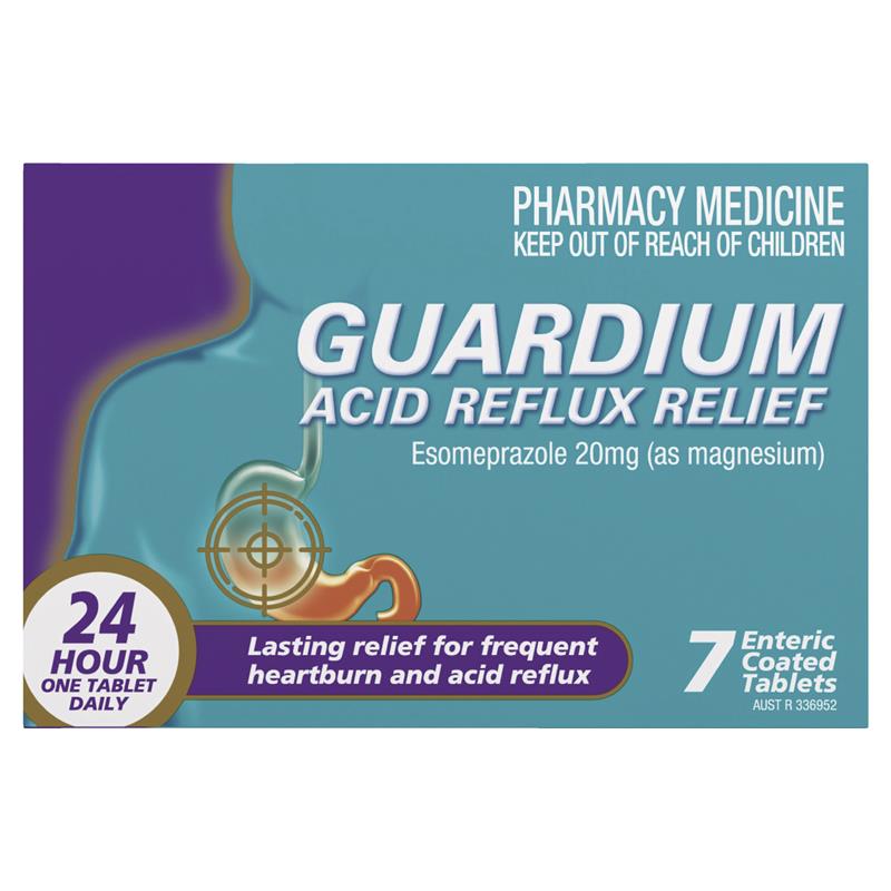 Guardium Acid Reflux Relief - 7 Tablets