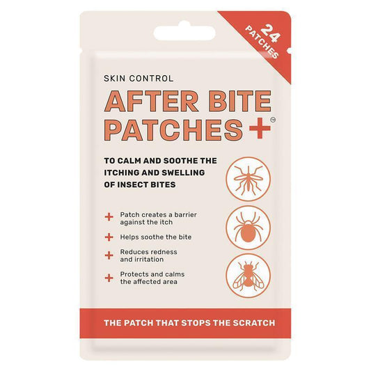 Skin Control After Bite Patches - 24 Pack for Instant Relief