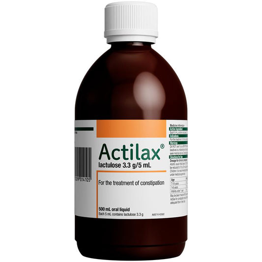 Actilax Mixture 500mL - Effective Relief for Chronic Constipation - Auzzistore