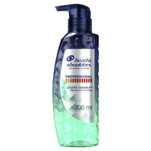Head & Shoulders Professional Advanced Itch Care Shampoo for Severe Dandruff - 300ml - Auzzistore