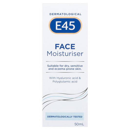 E45 Face Moisturiser 50ml - Hydrate Sensitive Skin – view 2