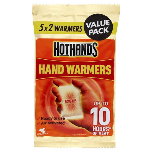 Hot Hands Hand Warmers - 5 Pairs for Instant Warmth-Auzzi Store