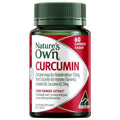 Nature's Own Curcumin 60 Capsules - Natural Joint Pain Relief